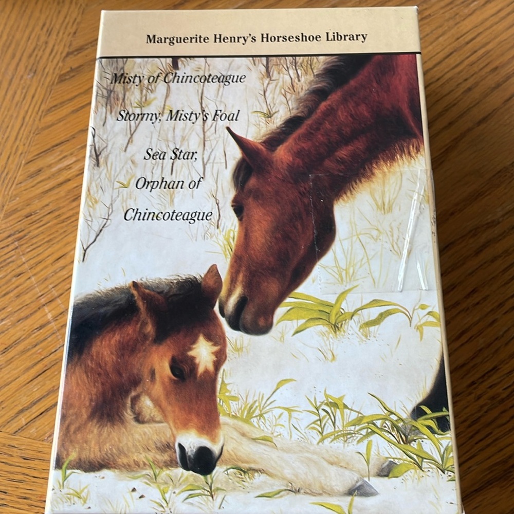 Marguerite Henry’s Horseshoe Library 3 Book Set